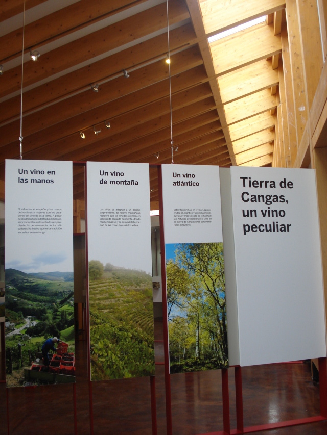 Imagen del Museo del vino de Cangas